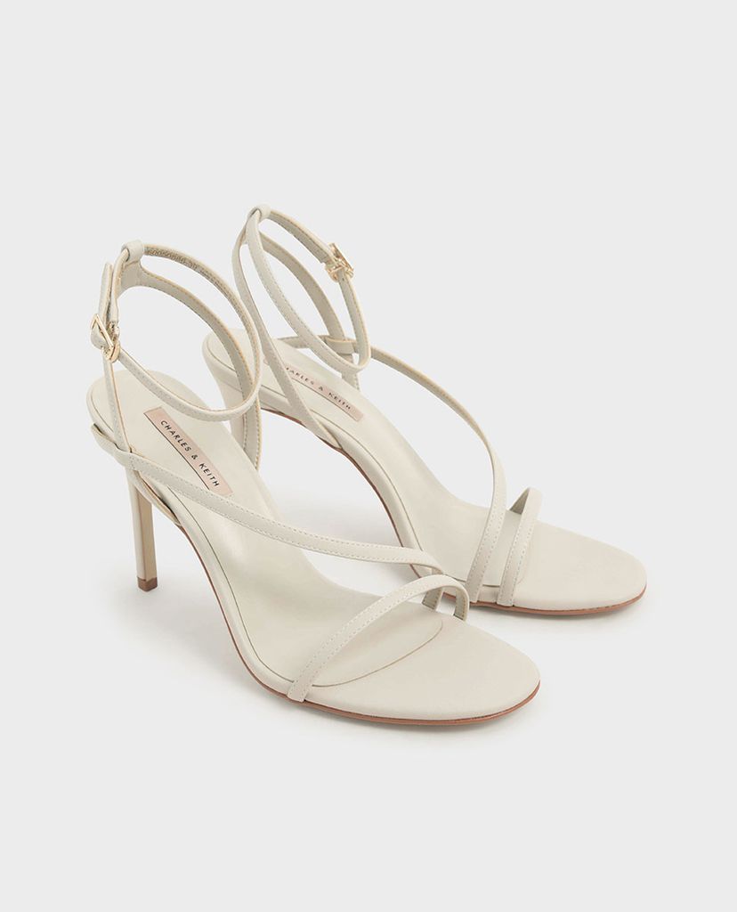 CHARLES & KEITH - Giày cao gót sandal quai mảnh Strappy Stiletto