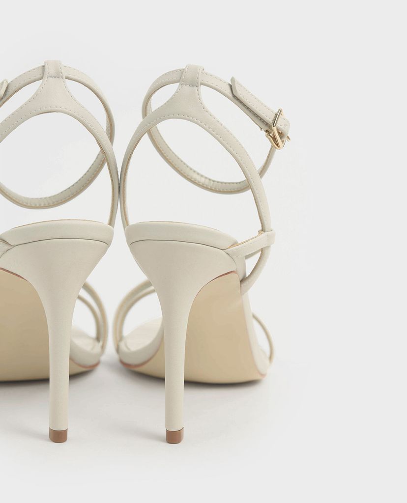 CHARLES & KEITH - Giày cao gót sandal quai mảnh Strappy Stiletto