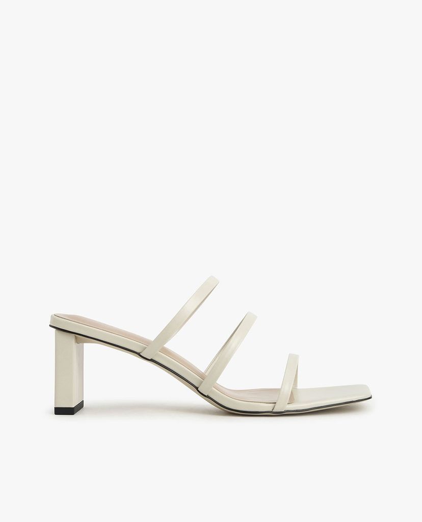 CHARLES & KEITH - Giày cao gót quai ngang Glitter Strappy Blade
