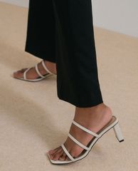 CHARLES & KEITH - Giày cao gót quai ngang Glitter Strappy Blade