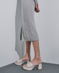 CHARLES & KEITH - Giày cao gót đế trụ Platform