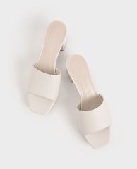 CHARLES & KEITH - Giày cao gót đế trụ Platform