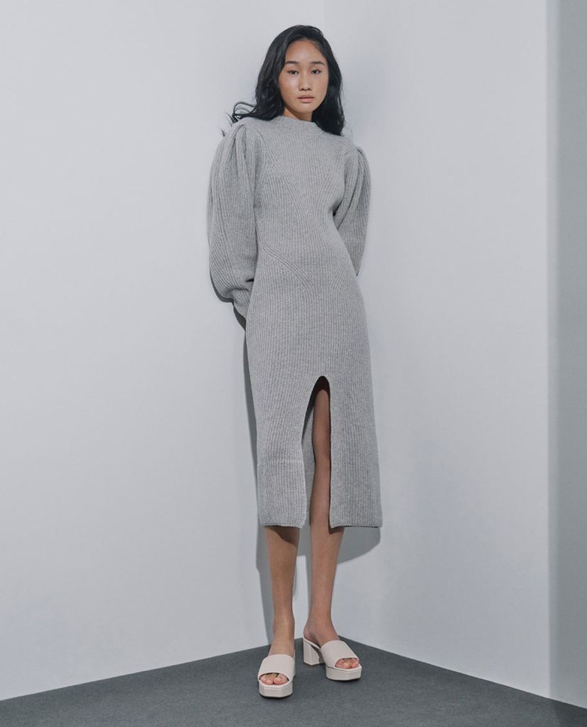 CHARLES & KEITH - Giày cao gót đế trụ Platform