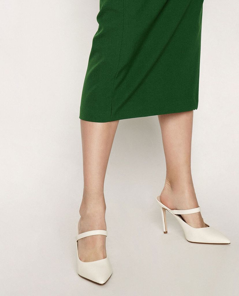 CHARLES & KEITH - Giày cao gót mũi nhọn Mary Jane Stiletto