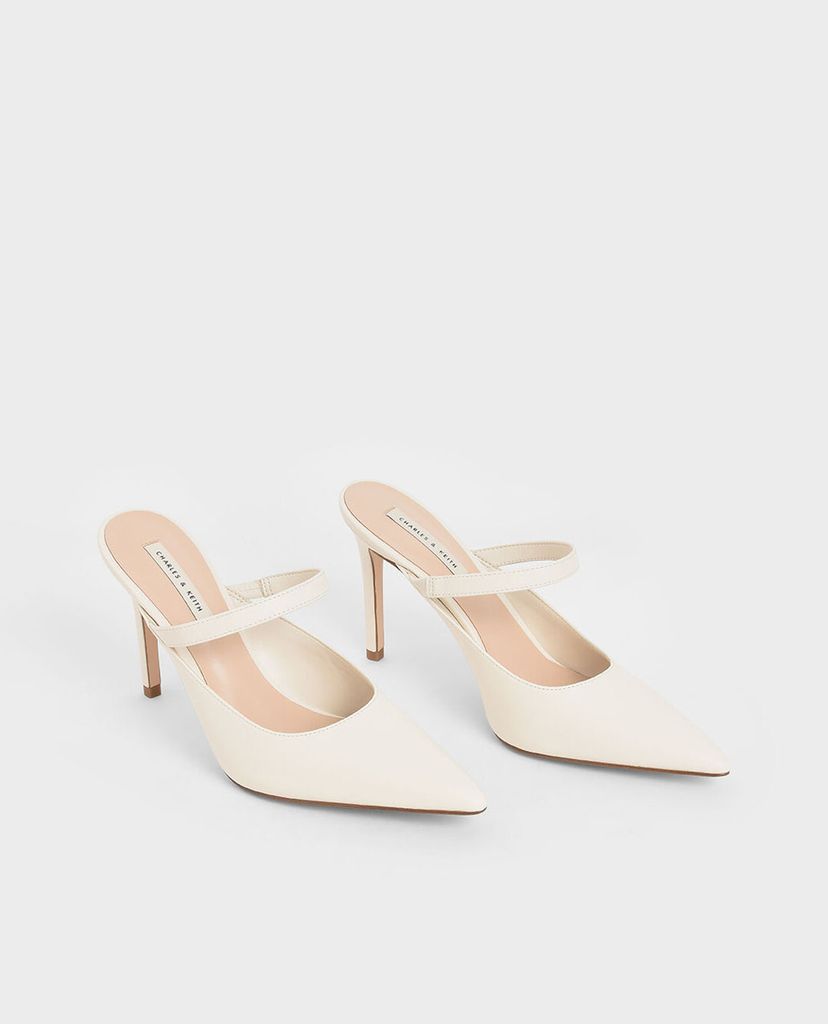 CHARLES & KEITH - Giày cao gót mũi nhọn Mary Jane Stiletto