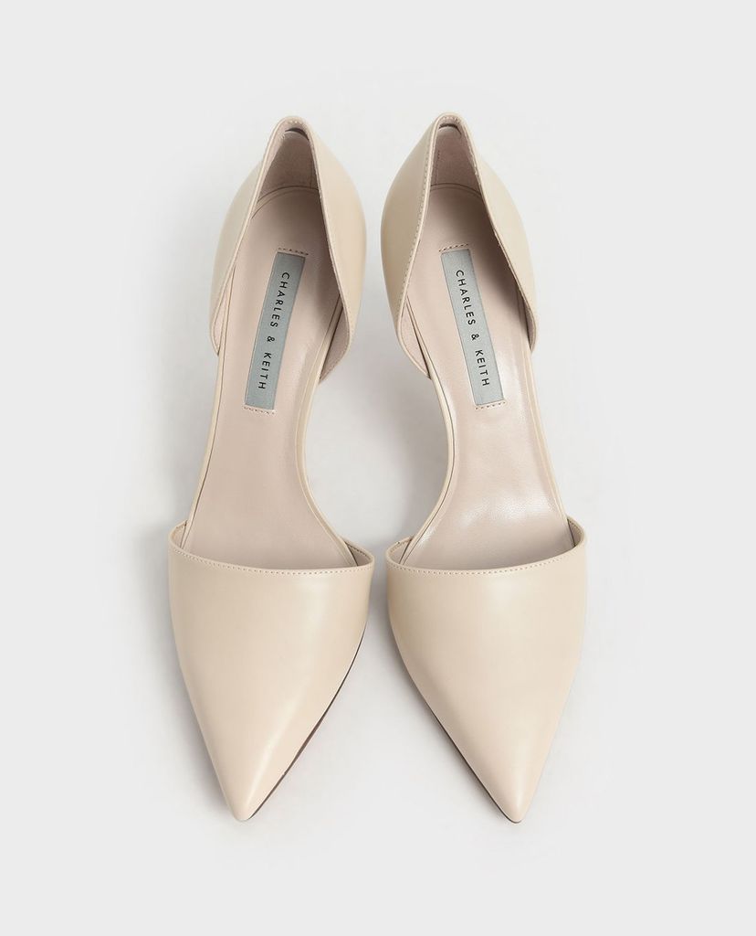 CHARLES & KEITH - Giày cao gót mũi nhọn thời trang