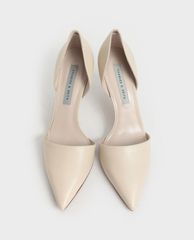 CHARLES & KEITH - Giày cao gót mũi nhọn thời trang