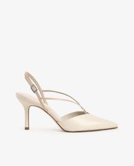 CHARLES & KEITH - Giày cao gót mũi nhọn quai chéo hiện đại