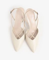 CHARLES & KEITH - Giày cao gót mũi nhọn quai chéo hiện đại
