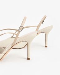 CHARLES & KEITH - Giày cao gót mũi nhọn quai chéo hiện đại