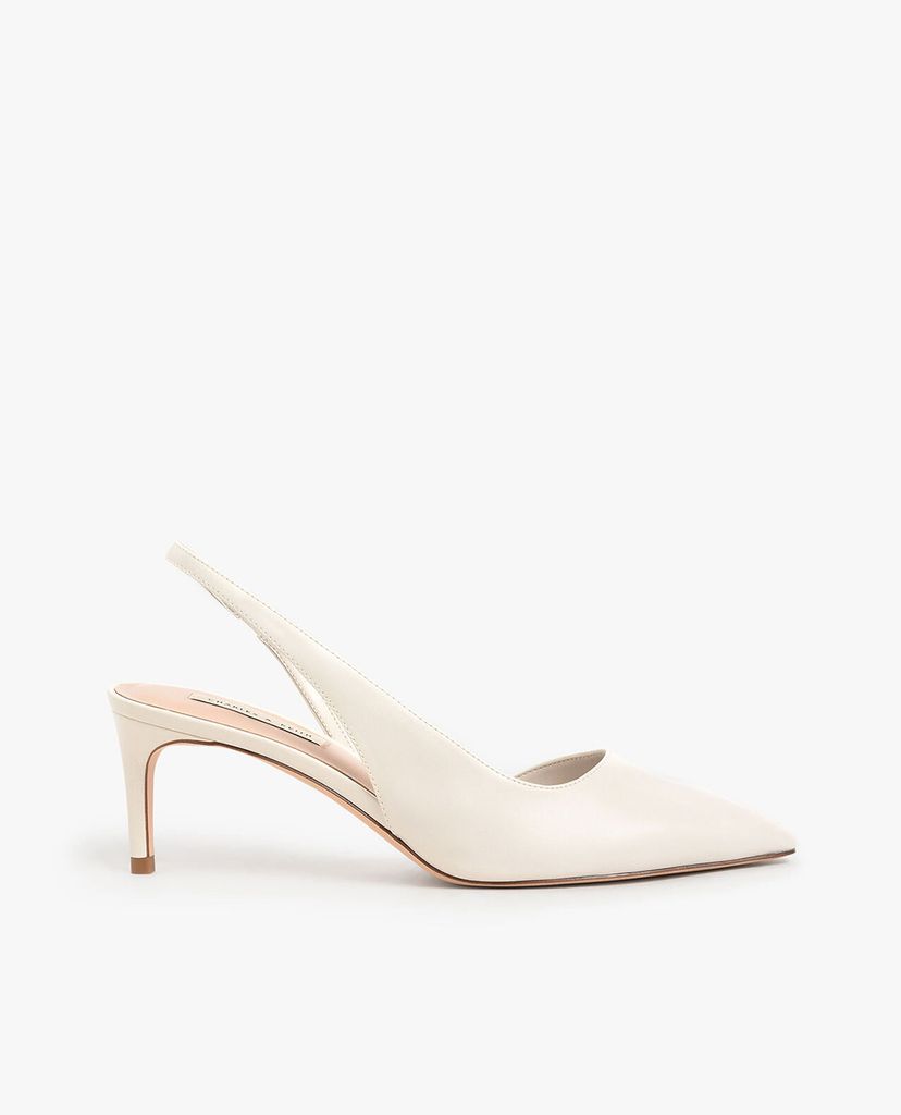 CHARLES & KEITH - Giày cao gót mũi nhọn Half D Orsay Slingback