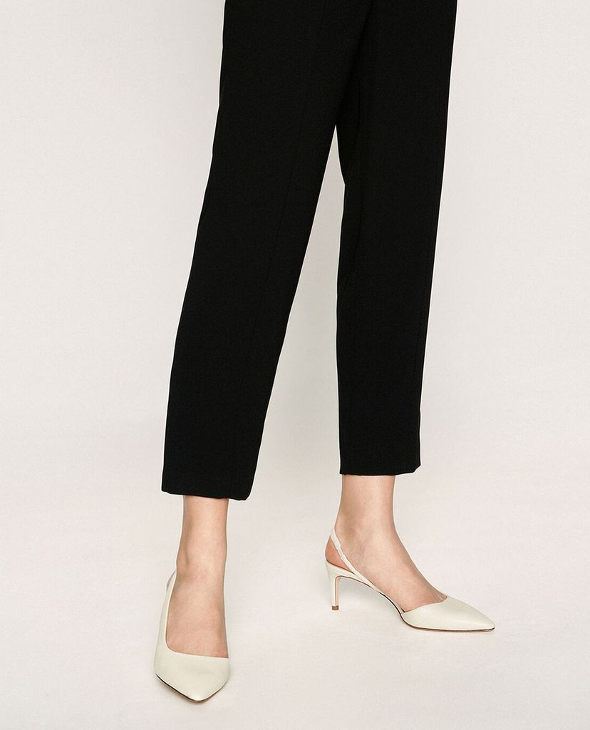 CHARLES & KEITH - Giày cao gót mũi nhọn Half D Orsay Slingback