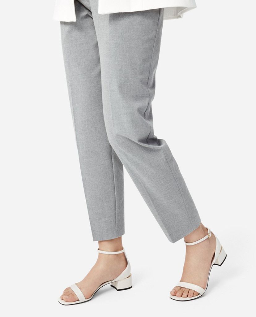 CHARLES & KEITH - Giày sandal cao gót hở mũi Ankle Strap