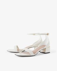 CHARLES & KEITH - Giày sandal cao gót hở mũi Ankle Strap