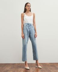 CHARLES & KEITH - Giày cao gót mũi nhọn Croc Geometric Heel D'Orsay Court