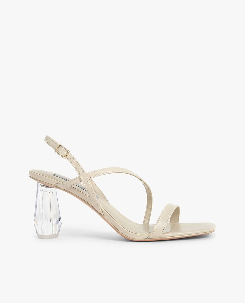 CHARLES & KEITH - Giày cao gót sandals See Through Sculptural Heel