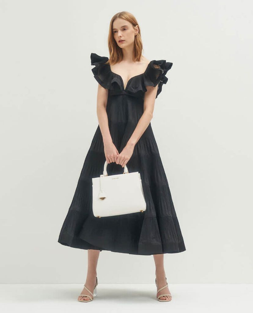 CHARLES & KEITH - Giày cao gót sandals See Through Sculptural Heel