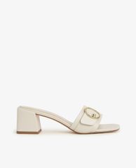 CHARLES & KEITH - Giày cao gót quai ngang đế vuông Ring Detail