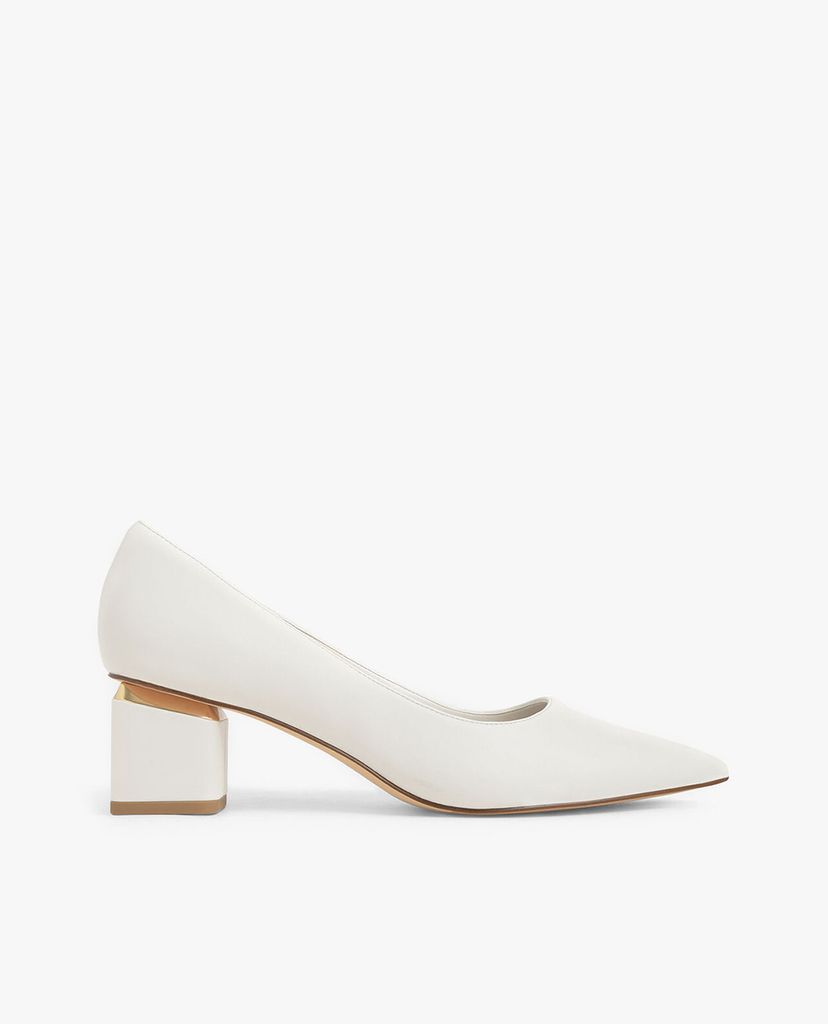 CHARLES & KEITH - Giày cao gót mũi nhọn Metal Accented Pointed