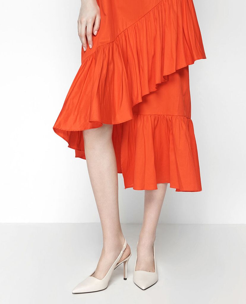 CHARLES & KEITH - Giày cao gót mũi nhọn Slingback Pointed