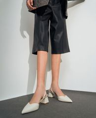 CHARLES & KEITH - Giày cao gót mũi nhọn Trapeze Heel Slingback