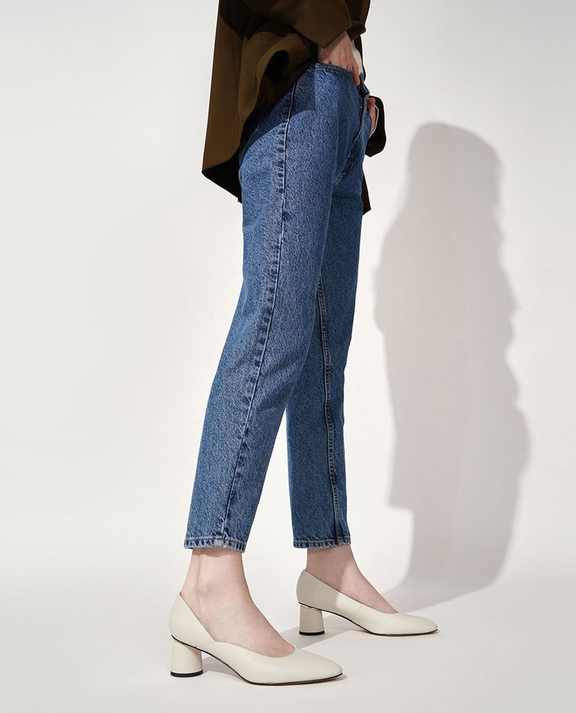 CHARLES & KEITH - Giày cao gót mũi nhọn Cylindrical