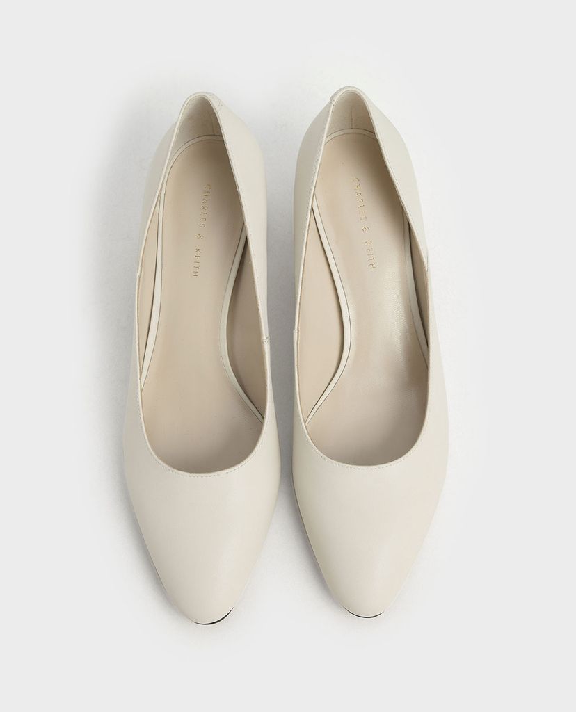 CHARLES & KEITH - Giày cao gót mũi nhọn Cylindrical