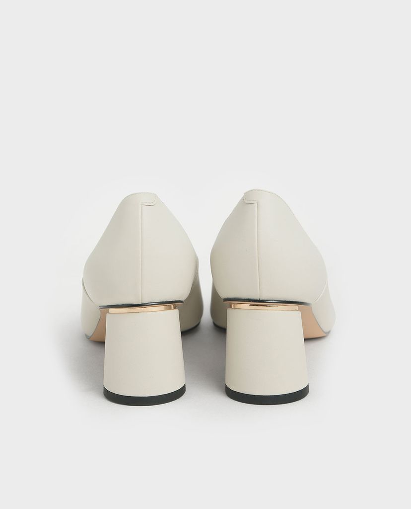 CHARLES & KEITH - Giày cao gót mũi nhọn Cylindrical