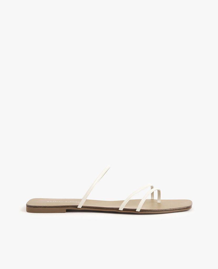 CHARLES & KEITH - Giày sandals quai ngang Strappy Thong