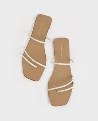 CHARLES & KEITH - Giày sandals quai ngang Strappy Thong