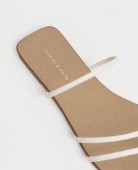 CHARLES & KEITH - Giày sandals quai ngang Strappy Thong