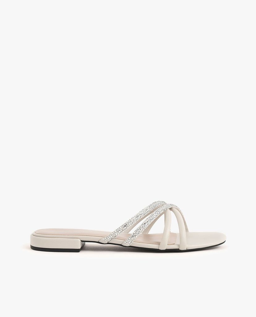CHARLES & KEITH - Giày sandal nữ Embellished Slide