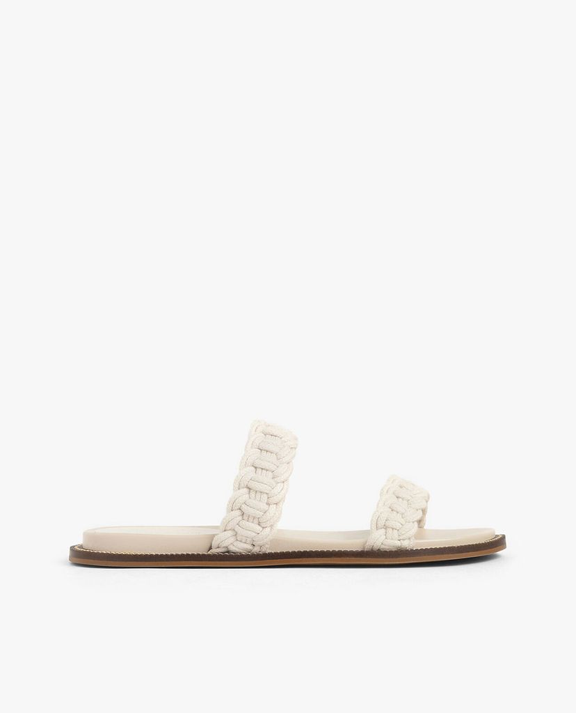 CHARLES & KEITH - Giày sandal nữ quai ngang Rope Slide