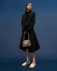 CHARLES & KEITH - Giày sandals nữ mũi tròn Tie Around Espadrille