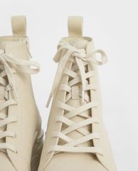 CHARLES & KEITH - Giày boots nữ thắt dây Lace Up Ankle