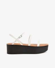 CHARLES & KEITH - Giày đế xuồng dây mảnh Strappy Flatform