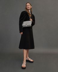 CHARLES & KEITH - Giày đế xuồng dây mảnh Strappy Flatform