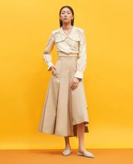 CHARLES & KEITH - Giày đế xuồng nữ mũi nhọn Woven