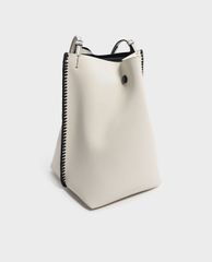 CHARLES & KEITH - Túi đeo vai nữ Whipstitch Trim Bucket
