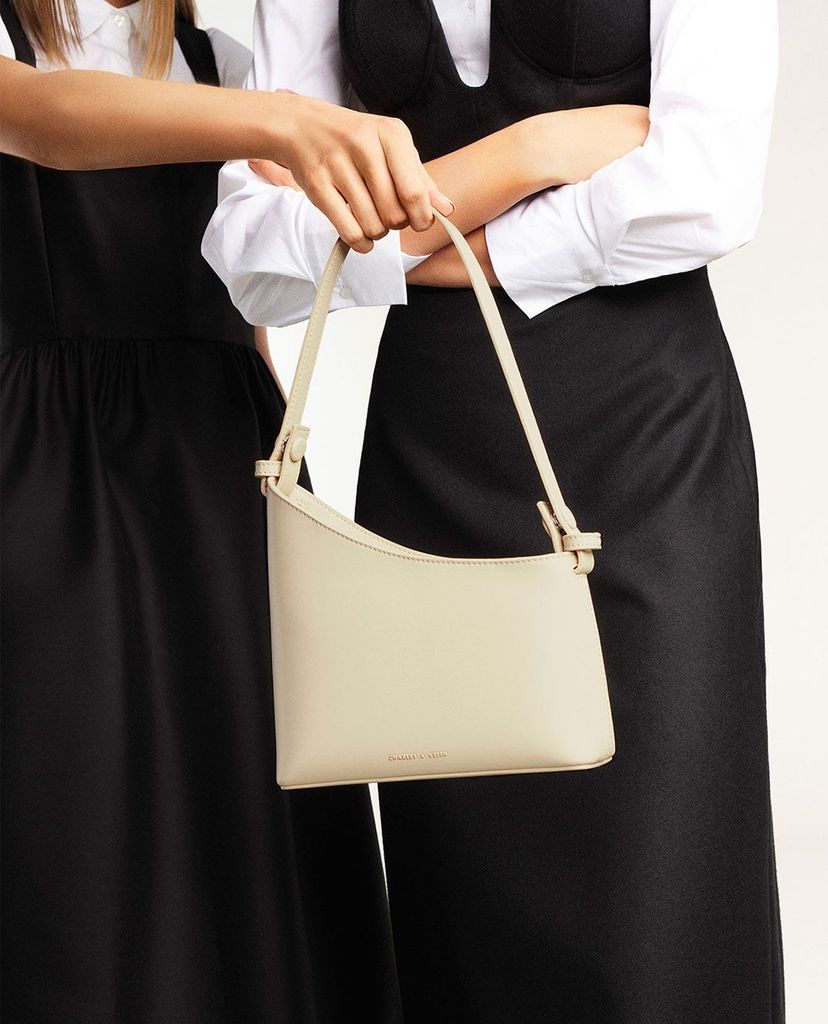 CHARLES & KEITH - Túi đeo vai nữ Asymmetrical