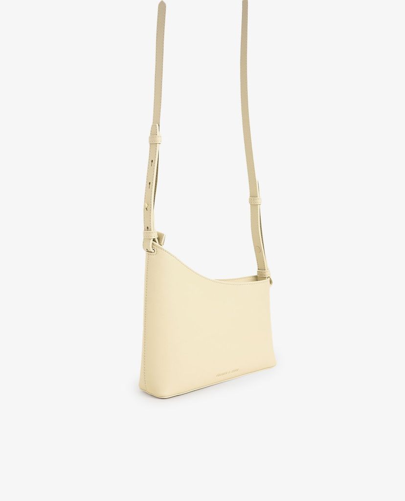 CHARLES & KEITH - Túi đeo vai nữ Asymmetrical