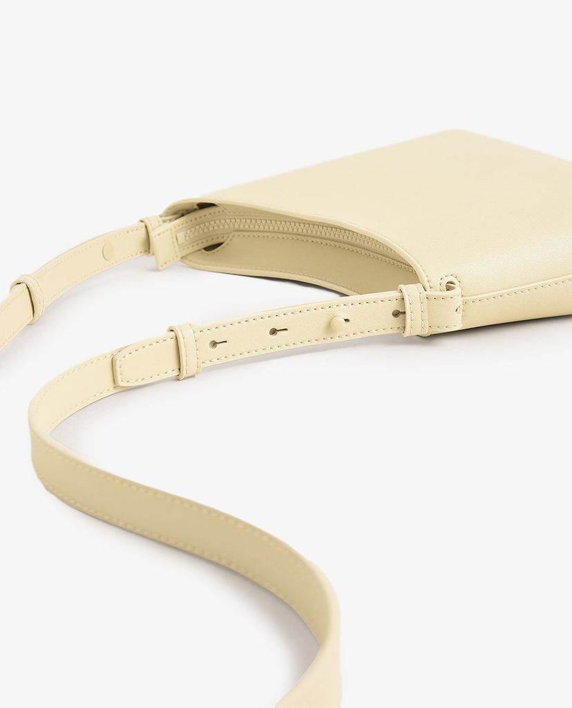 CHARLES & KEITH - Túi đeo vai nữ Asymmetrical