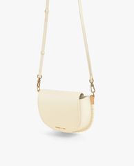 CHARLES & KEITH - Túi xách tay nữ Stitch Trim Saddle Bag