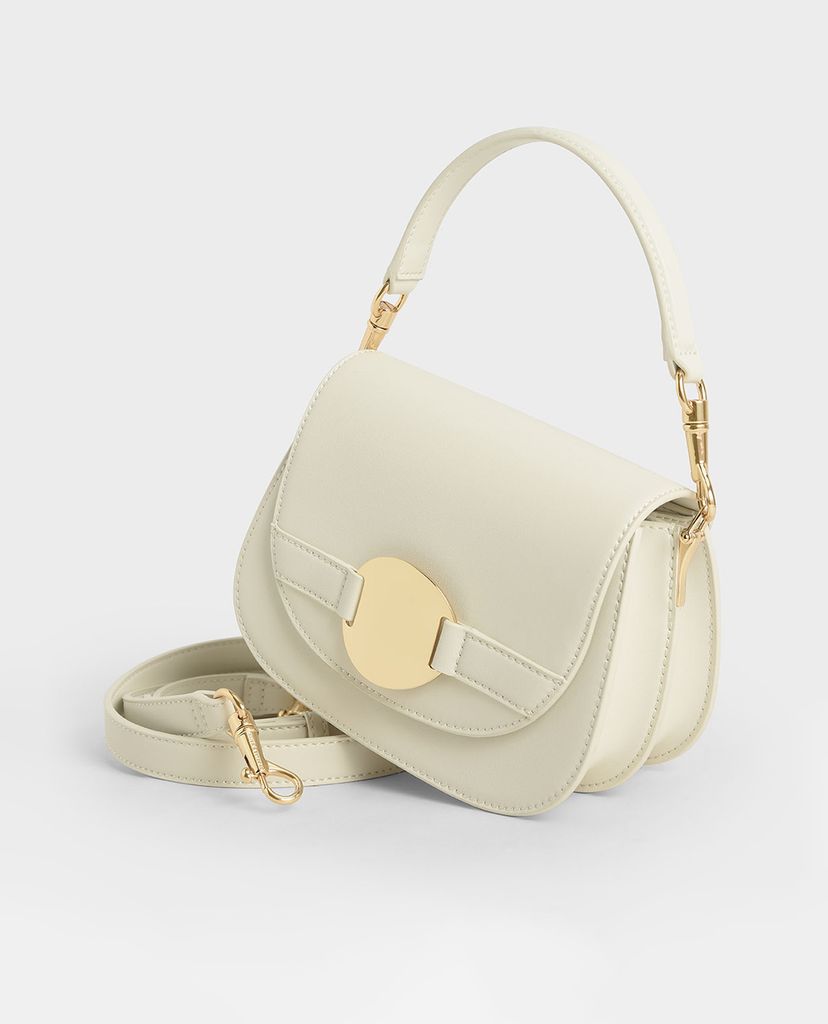 CHARLES & KEITH - Túi đeo chéo Reversible Front Flap