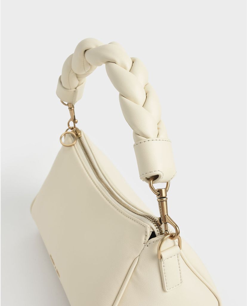 CHARLES & KEITH - Túi xách nữ Braided Handle