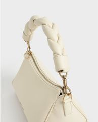 CHARLES & KEITH - Túi xách nữ Braided Handle