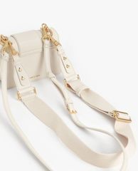 CHARLES & KEITH - Túi đeo chéo nữ chữ nhật Metallic Buckle