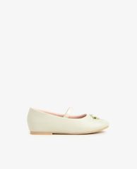 CHARLES & KEITH - Giày đế bệt trẻ em Cow Motif