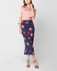GIGI - Áo sơ mi nữ cổ bẻ tay dài Fitted Slit Cuff