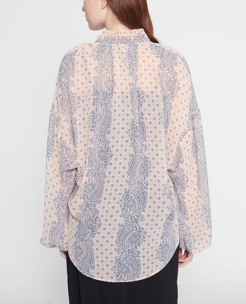 GIGI - Áo kiểu nữ phom suông tay dài Boho
